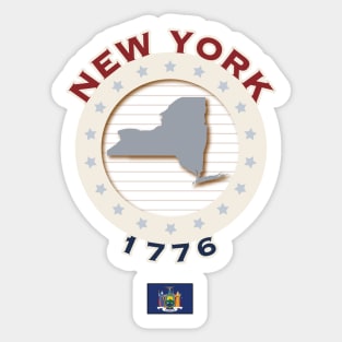 THE STATE OF NEW YORK Sticker